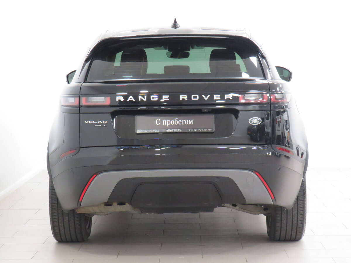 2019 Land Rover Range Rover Velar I, чёрный - вид 3