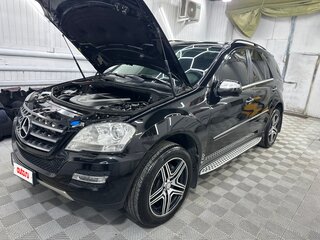 2008 Mercedes-Benz M-Класс 350 II (W164) Рестайлинг, чёрный, 1350000 рублей, вид 1
