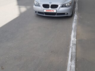 2006 BMW 5 серии 523i V (E60/E61), серебристый, 850000 рублей, вид 1