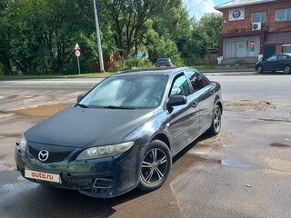 2006 Mazda 6 I (GG) Рестайлинг, чёрный, 399000 рублей, вид 1