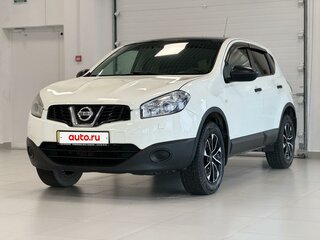 2013 Nissan Qashqai I Рестайлинг, белый, 1150000 рублей, вид 1