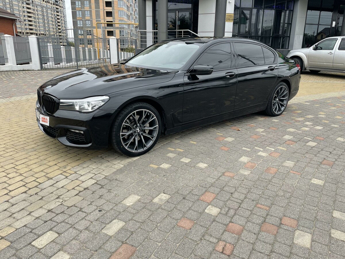2017 BMW 7 серии 730Ld xDrive VI (G11/G12), чёрный - вид 12