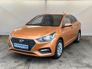 2017 Hyundai Solaris II, оранжевый, 850000 рублей, вид 1