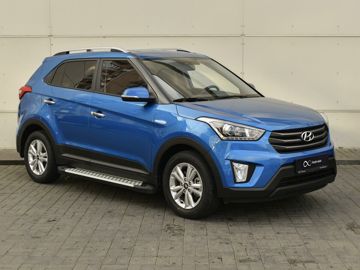 2019 Hyundai Creta I, синий