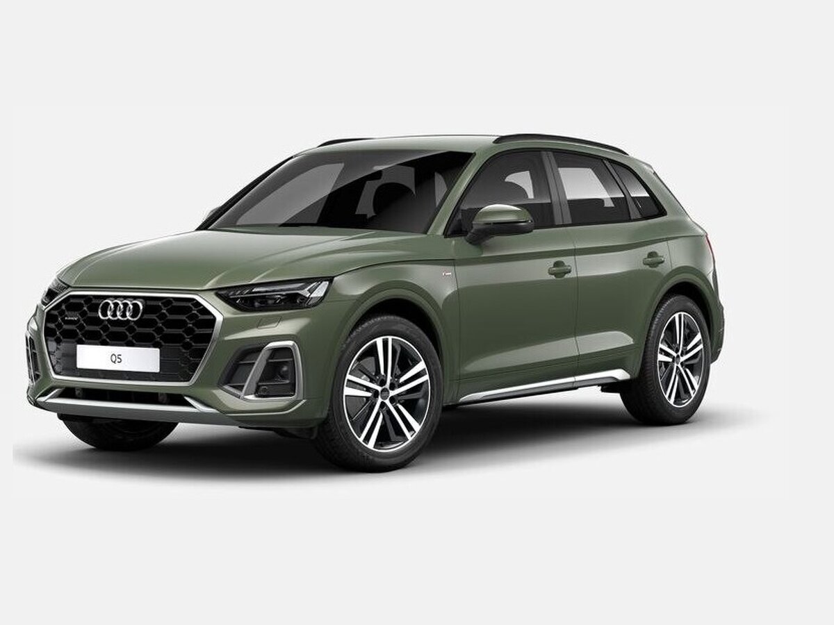 Audi q5 зеленая