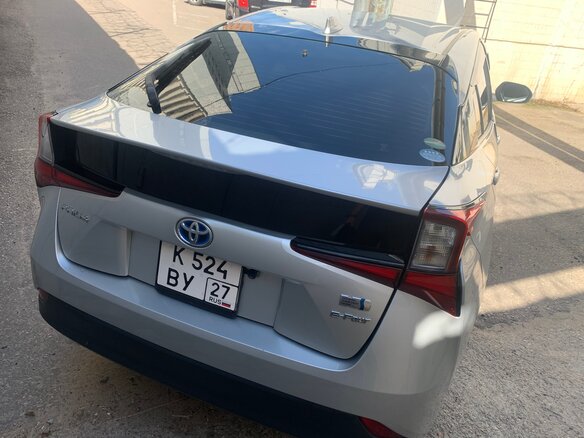 2020 Toyota Prius IV Рестайлинг (XW50), серый, 1950000 рублей - вид 19