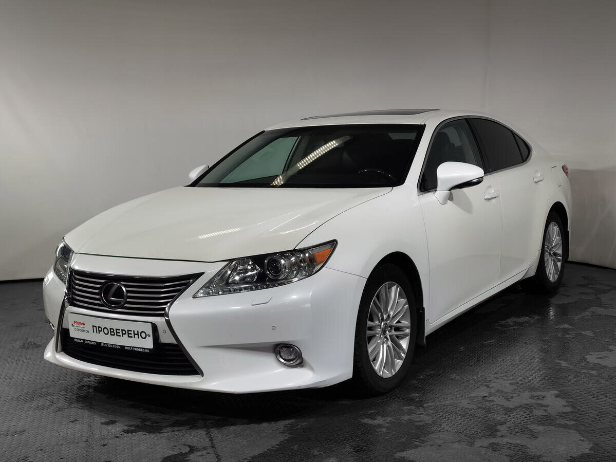 Lexus es 250 белый перламутр