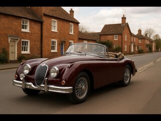 1958 Jaguar XK XK150, красный, 9300000 рублей, вид 5