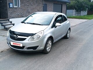 2008 Opel Corsa D, серебристый, 195000 рублей, вид 1