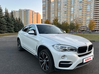 2016 BMW X6 30d II (F16), белый, 3250000 рублей, вид 1