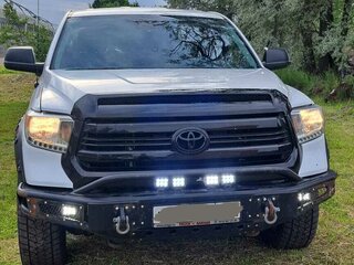 2019 Toyota Tundra Long Bed II Рестайлинг, белый, 6100000 рублей, вид 1