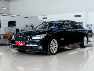 2010 BMW 7 серии Long 750Li xDrive V (F01/F02/F04), чёрный, 1648000 рублей, вид 1