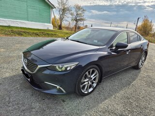 2015 Mazda 6 III (GJ) Рестайлинг, синий, 1720000 рублей, вид 1
