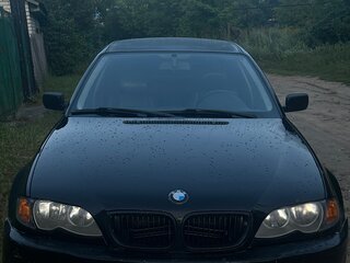 2002 BMW 3 серии 318d IV (E46) Рестайлинг, чёрный, 390000 рублей, вид 1