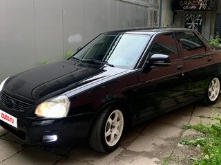 2010 Lada (ВАЗ) Priora I, чёрный, 355000 рублей, вид 1