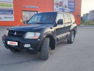 2002 Mitsubishi Montero III, чёрный, 600000 рублей, вид 1