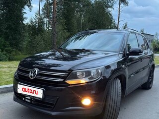 2012 Volkswagen Tiguan I Рестайлинг, чёрный, 900000 рублей, вид 1
