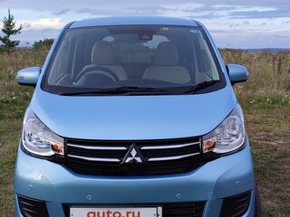 2019 Mitsubishi eK Wagon III Рестайлинг, голубой, 880000 рублей, вид 1