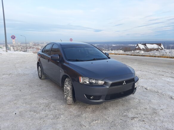 2008 Mitsubishi Lancer X, серый, 799000 рублей - вид 10