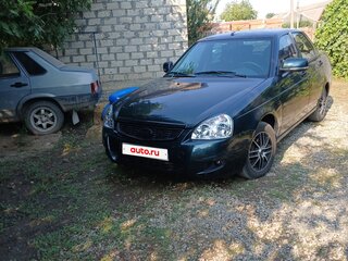 2013 Lada (ВАЗ) Priora I Рестайлинг, синий, 450000 рублей, вид 1