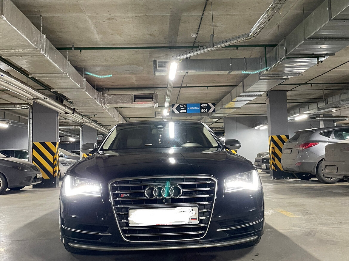 Купить б/у Audi S8 III (D4) 4.0 AT (520 л.с.) 4WD бензин автомат в ...