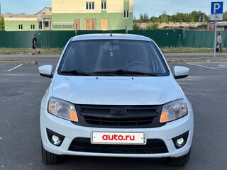 2014 Lada (ВАЗ) Granta I, белый, 399000 рублей, вид 1