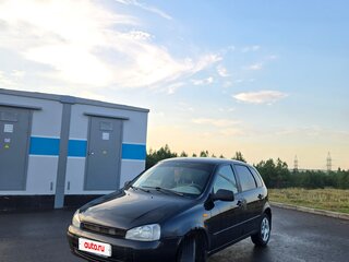2012 Lada (ВАЗ) Kalina I, чёрный, 139999 рублей, вид 1