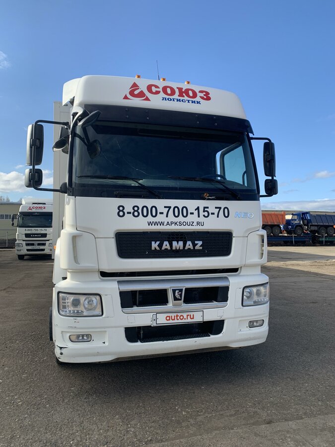Камаз 5490 белый