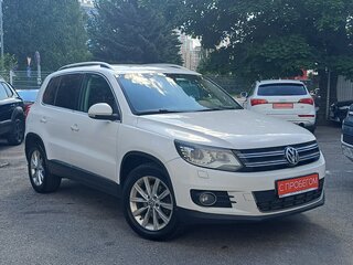 2013 Volkswagen Tiguan I Рестайлинг, белый, 949000 рублей, вид 1
