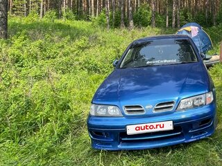1999 Nissan Primera II (P11), синий, 250000 рублей, вид 1