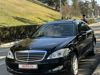 2007 Mercedes-Benz S-Класс 350 V (W221), чёрный, 2100000 рублей, вид 1