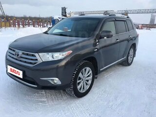 2013 Toyota Highlander II (XU40) Рестайлинг, серый, 2100000 рублей, вид 1