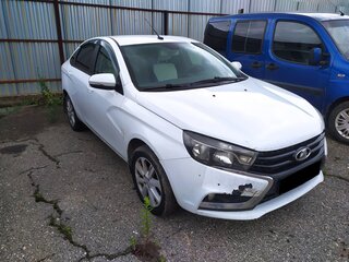 2019 Lada (ВАЗ) Vesta I, белый, 520000 рублей, вид 1