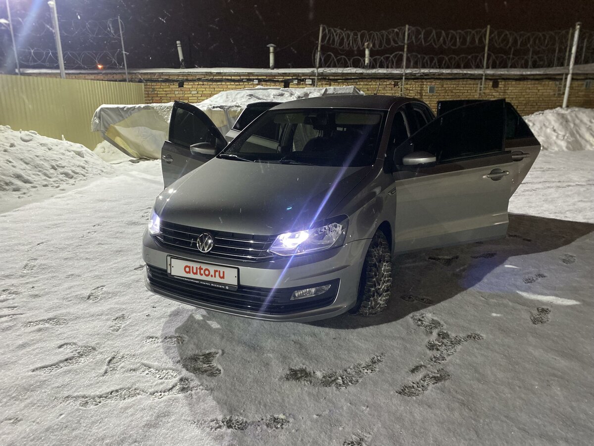 Купить б/у Volkswagen Polo V Рестайлинг 1.6 AT (110 л.с.) бензин ...