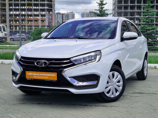 2024 Lada (ВАЗ) Vesta I Рестайлинг (NG), белый, 1801000 рублей, вид 1