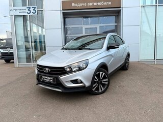 2021 Lada (ВАЗ) Vesta Cross I, серебристый, 1340000 рублей, вид 1