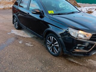2020 Lada (ВАЗ) Vesta SW Cross I, чёрный, 1500000 рублей, вид 1