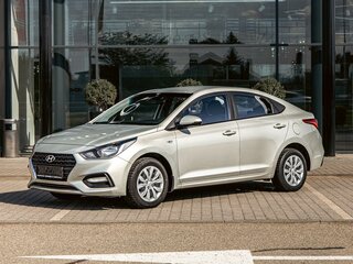 2020 Hyundai Solaris II, серебристый, 1195000 рублей, вид 1
