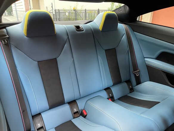 2021 BMW M4 Competition Package G82/G83, синий - вид 17