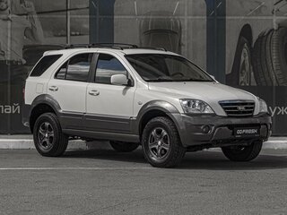 2008 Kia Sorento I Рестайлинг, белый, 825000 рублей, вид 1