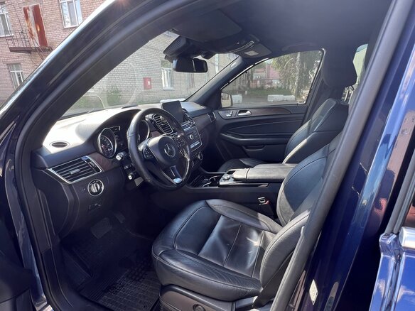 2018 Mercedes-Benz GLE 300 I (W166), синий, 3200000 рублей - вид 14