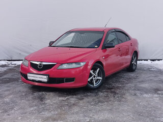 2005 Mazda 6 I (GG) Рестайлинг, красный, 315000 рублей, вид 1