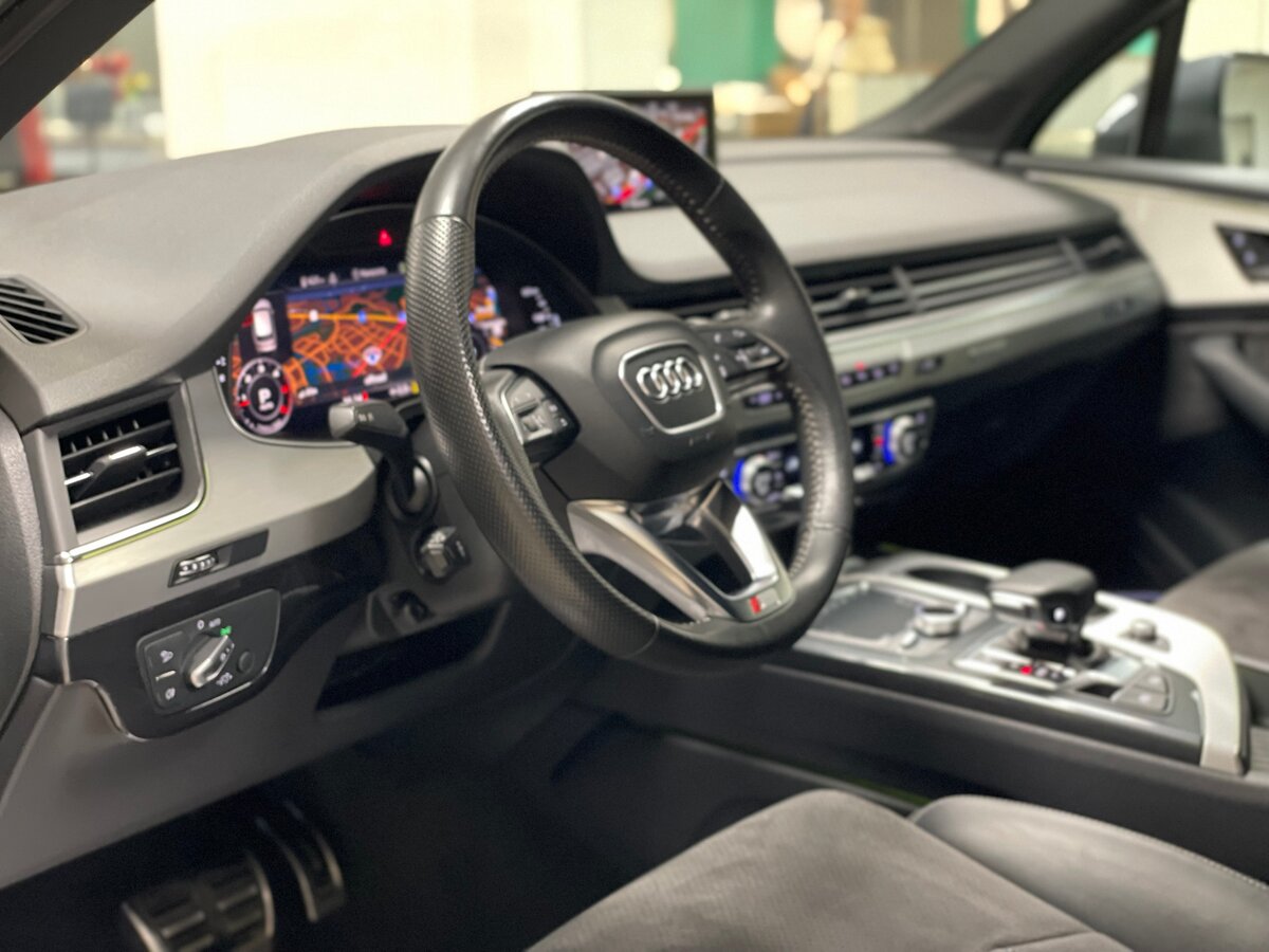 2018 Audi Q7 II (4M), серый, 5019000 рублей - вид 13