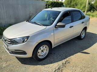 2018 Lada (ВАЗ) Granta I Рестайлинг, серебристый, 439000 рублей, вид 1