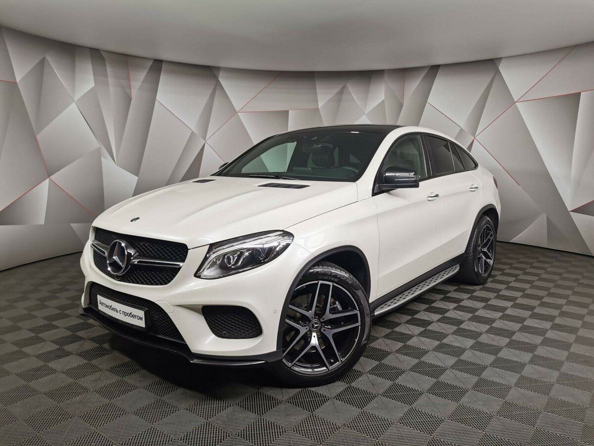 Мерседес GLE c292 белый