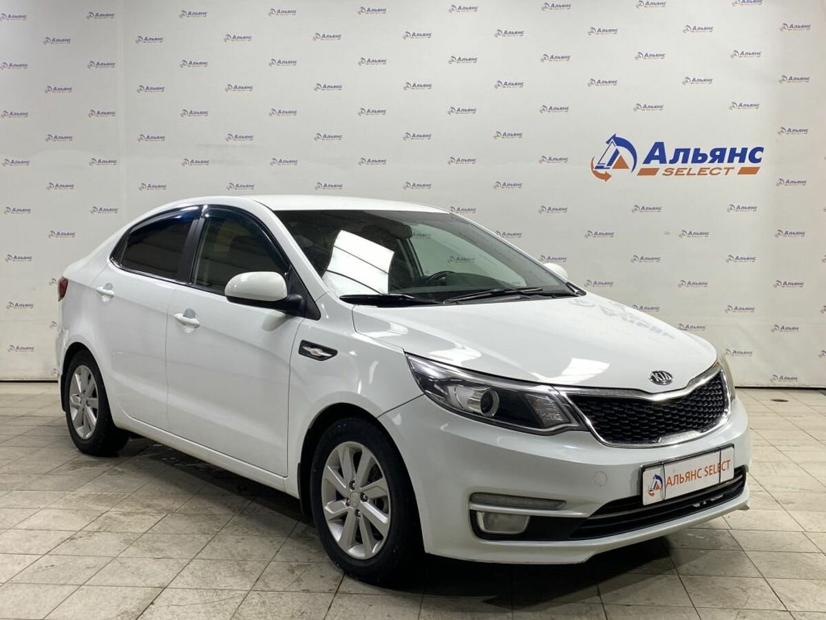 Купить б/у Kia Rio III Рестайлинг 1.6 MT (123 л.с.) бензин механика в ...