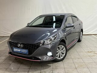 2021 Hyundai Solaris II Рестайлинг, серый, 1480000 рублей, вид 1