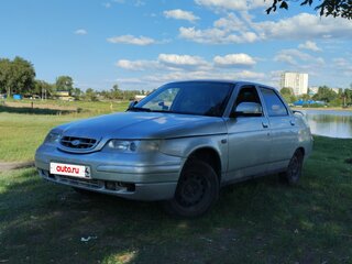 2005 Lada (ВАЗ) 2110, серебристый, 210000 рублей, вид 1