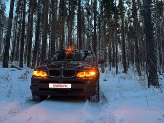 2004 BMW X5 3.0i I (E53) Рестайлинг, чёрный, 1000000 рублей, вид 1