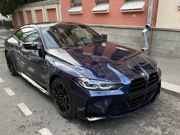 2021 BMW M4 Competition Package G82/G83, синий - вид 6